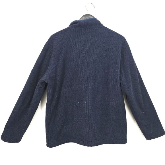 Orvis Men's 1/4 Zip Fleece Lined Men's Medium Pullover Sweater Jumper - Picture 4 of 8